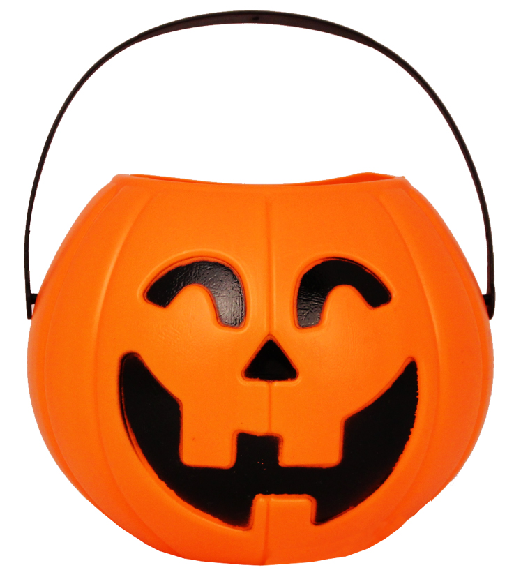 Balde calabaza de plástico, 16cm