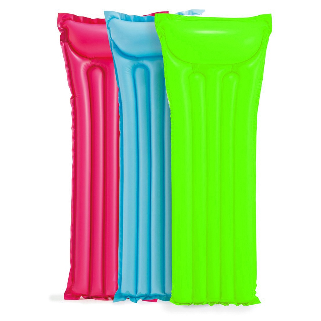 [JU3258] Inflable colchoneta, varios colores, en bolsa, INTEX