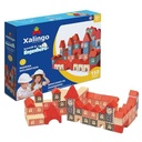 Bloques de madera, 150 piezas, XALINGO, en caja