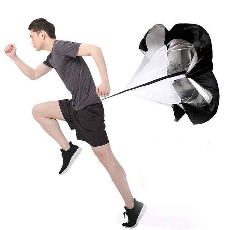 [JU5859] Paracaídas para entrenamiento, resistencia velocidad, en bolsa