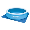 Lona de piso de PVC para piscina Bestway, 300cm de diámetro, en caja