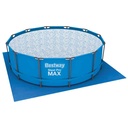 Lona de piso de PVC para piscina, Bestway, 396x396, en caja