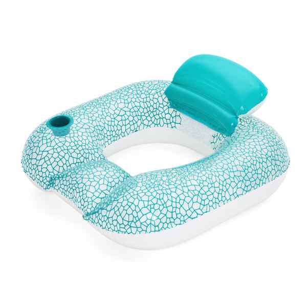 Inflable flotador sillón con posavaso Bestway, en caja