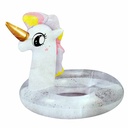 Inflable flotador con asiento, en bolsa, varios diseños