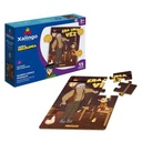 Puzzle de madera, 15 piezas, XALINGO, en caja
