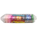 Masa para modelar soft, x12 rollos de 8g