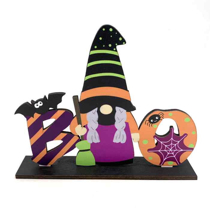 [JU6394] Adorno para mesa de madera halloween