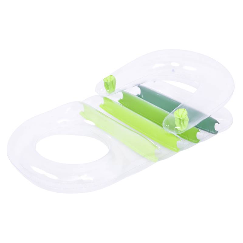 [JU6468] Inflable colchoneta, sillón con apoya brazos, en caja, JL 2 colores