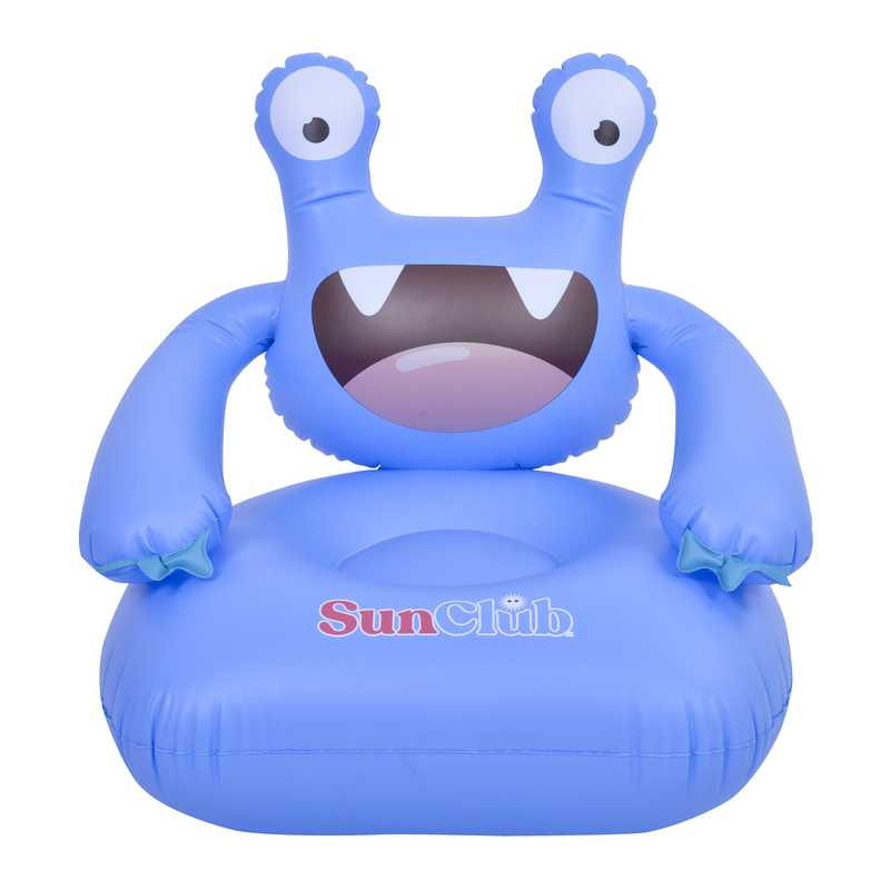 Inflable sillón, diseño monstruo, en caja, JL