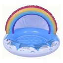 Piscina inflable, con techo, en caja, JL