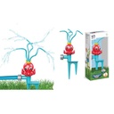 Juego para jardín aspersor de agua, con pincho, en caja