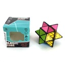 Cubo mágico, poliedro estrella, en caja