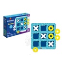 Juego de mesa, ta te ti, de madera, con sistema braile, XALINGO