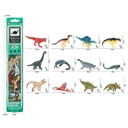 Dinosaurio de plástico, x8 en caja