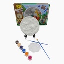 Didáctico de yeso para pintar animales con acuarelas, en caja