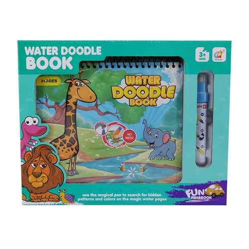 [JU6954] Libro para colorear con marcador mágico de agua, en caja
