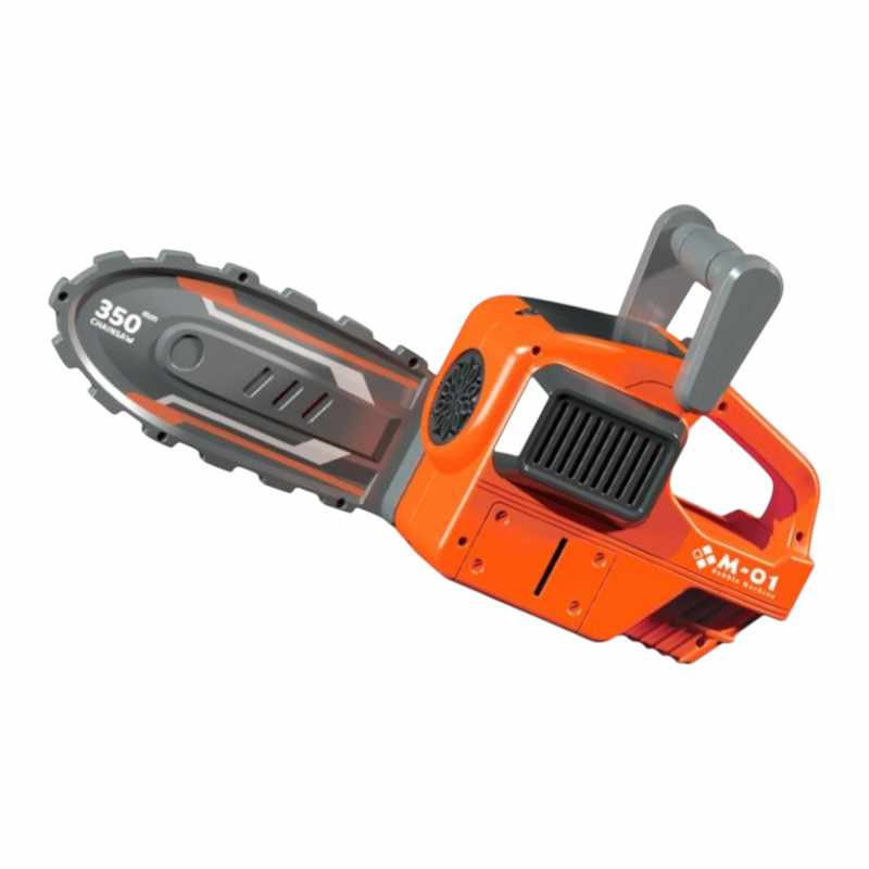 Pompero burbujero motosierra con luz, 4AA caja