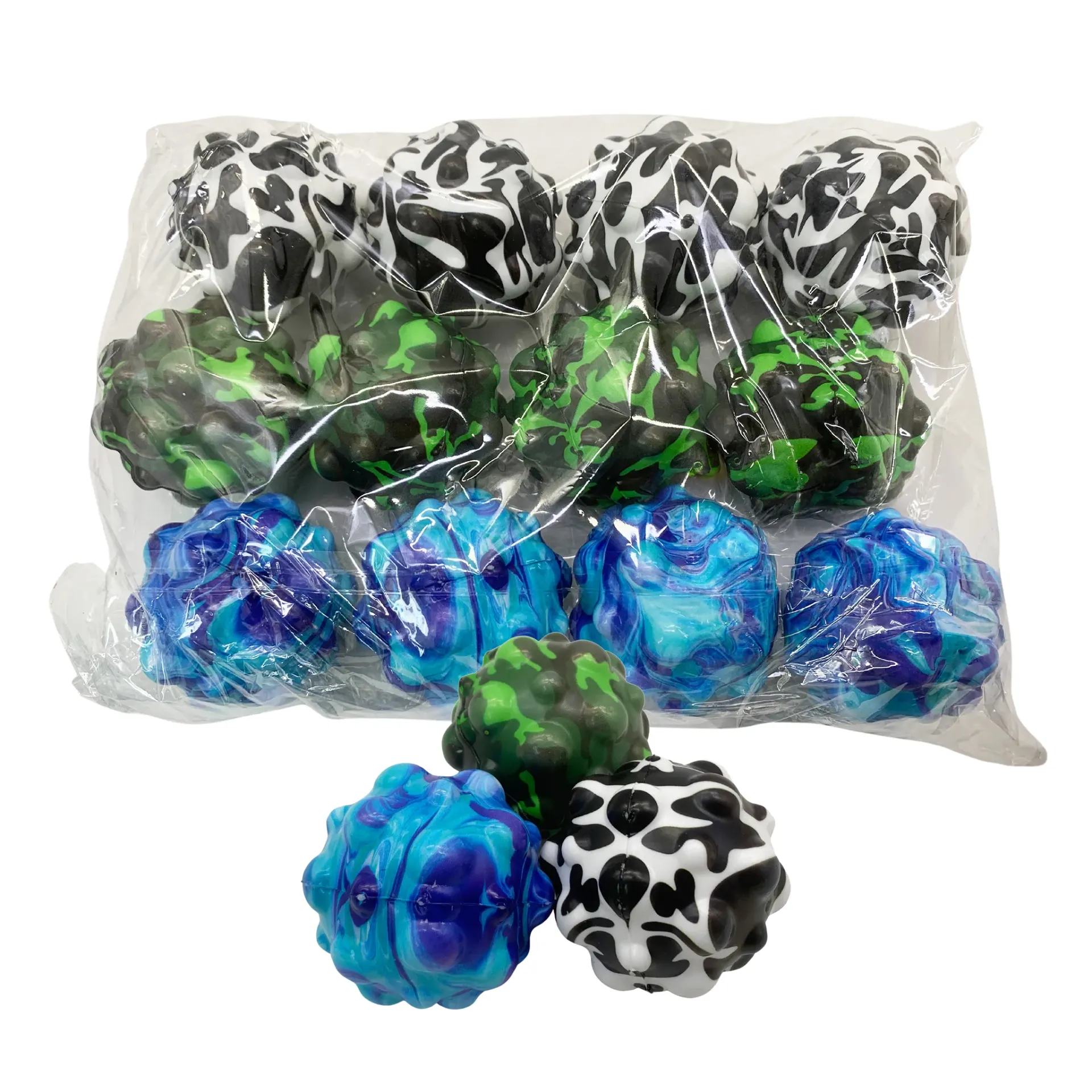 Pelota maciza PACK x12, varios colores