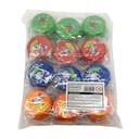 Yoyo de madera con diseños, PACK x12