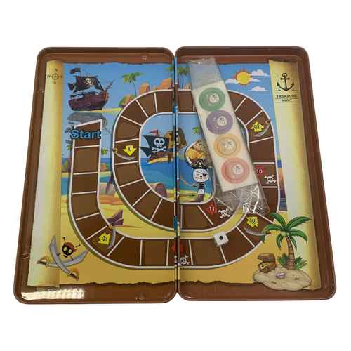 Juego de mesa, magnético, búsqueda del tesoro