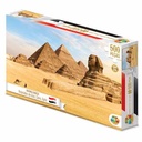 Puzzle de cartón, 500 piezas, Egipto, en caja
