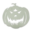 Adorno fluorescente calabaza, para colgar en bolsa