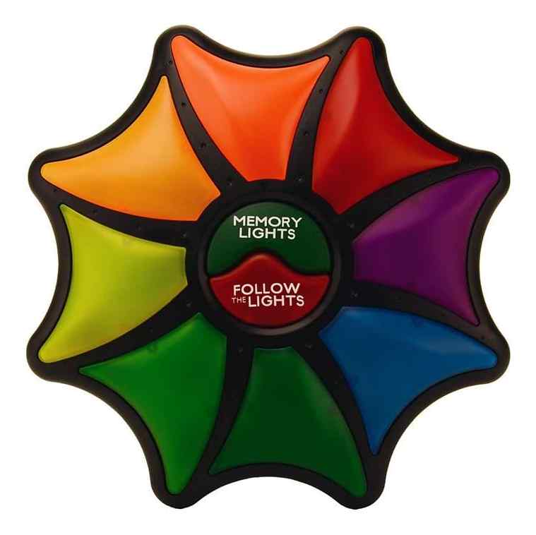 Juego de mesa, memoria, con luz y sonido, 2AA en caja