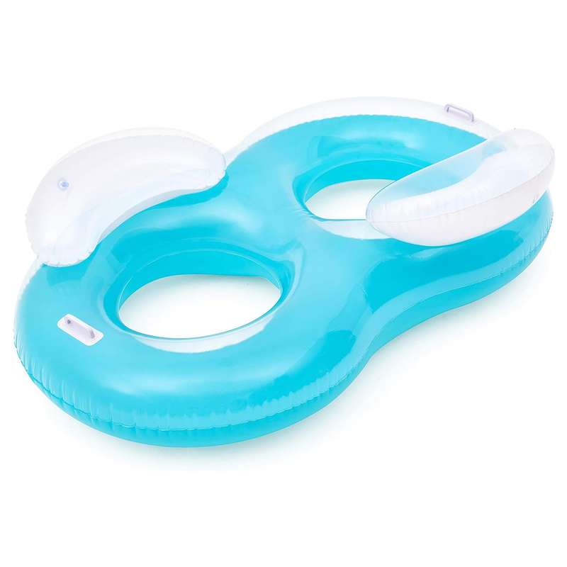 Inflable flotador doble, Bestway, en caja, varios colores