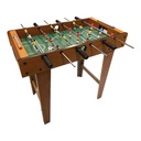 Futbolito de pie de madera, en caja