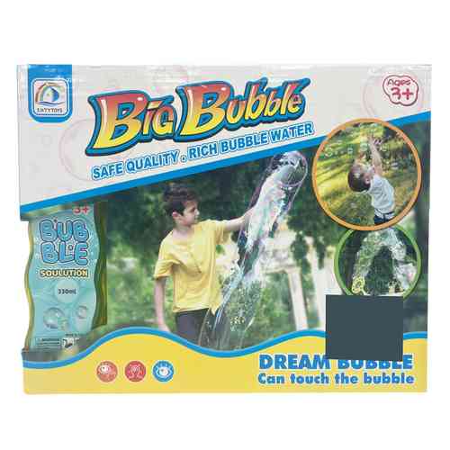 [JU7891] Pompero burbujero plato, burbujas gigantes en caja