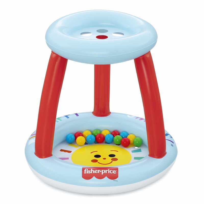 Pelotero inflable Bestway, con techo y 15 pelotas, en caja