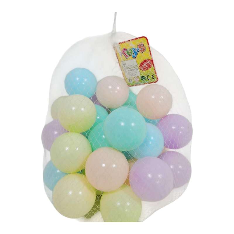 [JU8069] Pelotas para pelotero lisas x30 6cm, en red