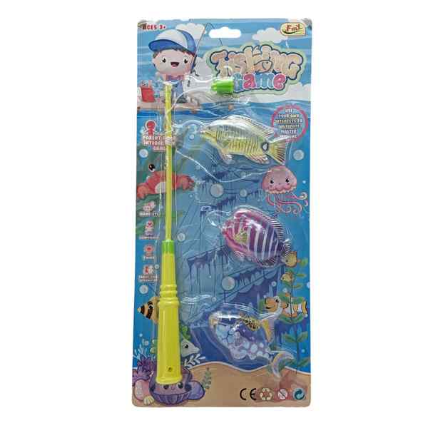[JU8072] Juego de mesa, pesca, caña de enganchar, en blister