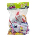 Pistola de agua con tanque, unicornio, en bolsa