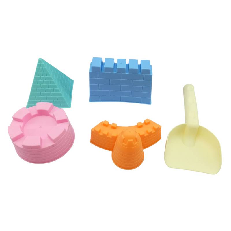 Juego de playa, moldes x5, mini en bolsa