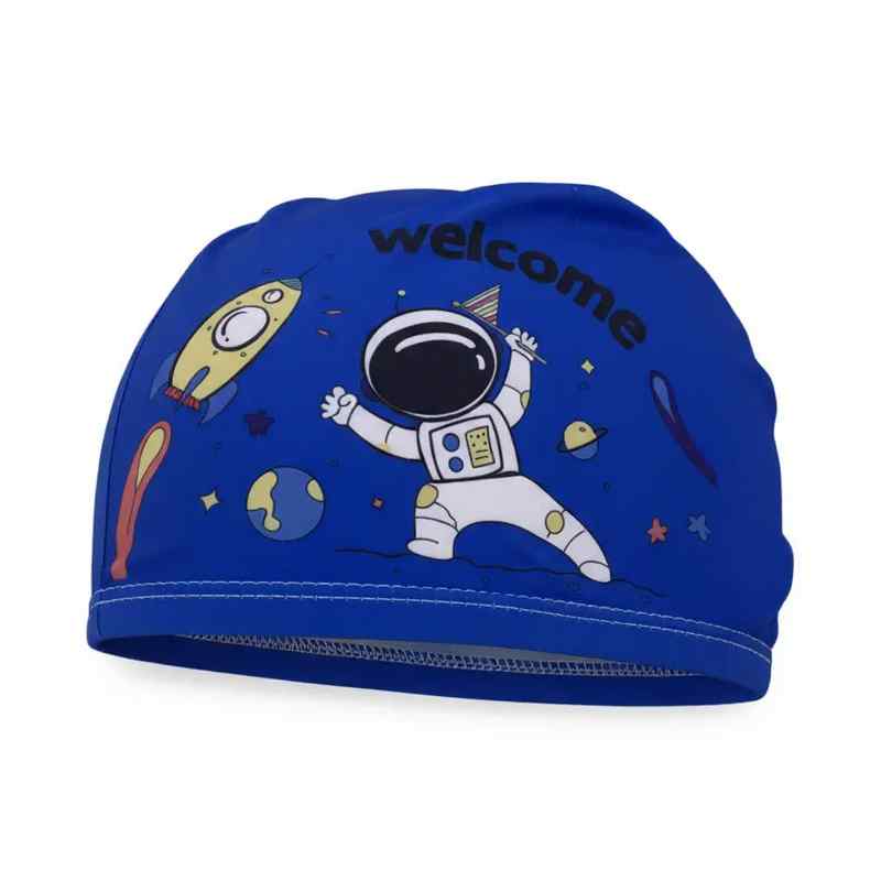 [JU8203] Gorra para natación de tela, en bolsa, varios diseños