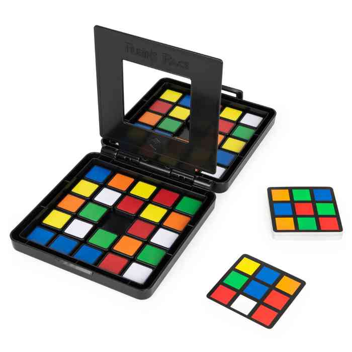Juego de mesa, cubo mágico competencia, en caja