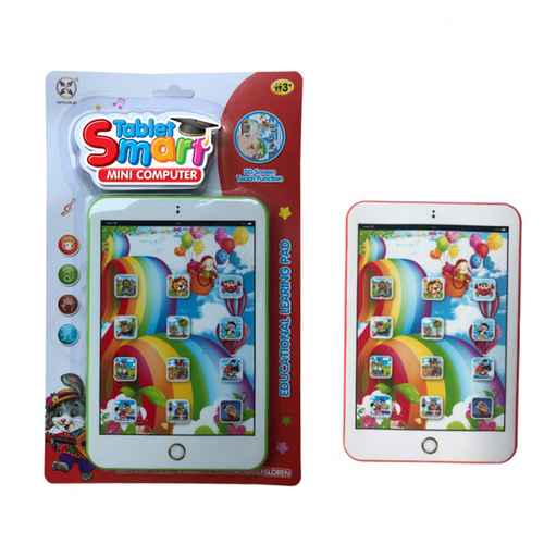 [JU8364] Didáctico tablet con luz y sonido, en blister
