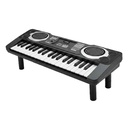 Órgano 37 teclas, con patas, luz y sonido, 3AA, en caja