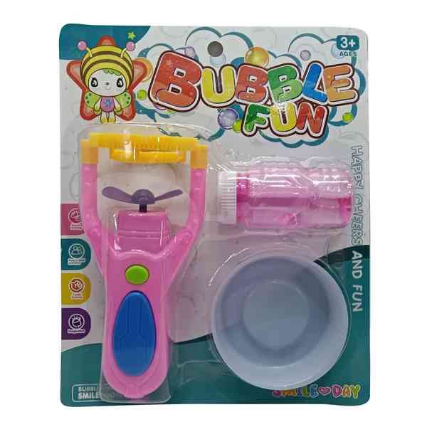 [JU8401] Pompero burbujero plato, 2AA, en blister