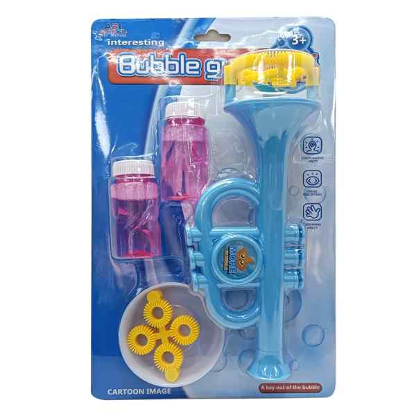 [JU8402] Pompero burbujero plato, con repuesto, 2AA en blister