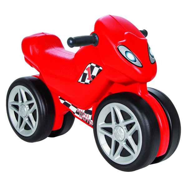 Moto bugui, de plástico, en caja, ROJO