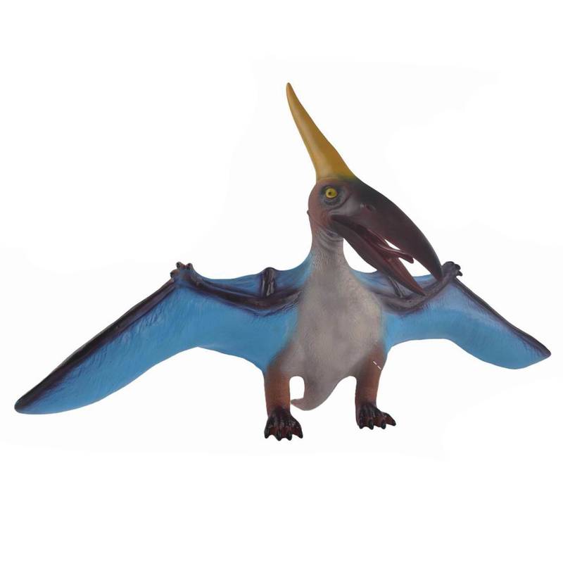 Dinosaurio de goma, terodáctilo, con sonido
