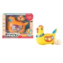 Didáctico animal pone huevos, con luz y sonido, 3AA en caja, varios diseños (pato gallina dinosaurio)
