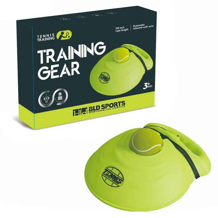 [JU8438] Entrenador de tenis con pelota, 4m, en caja