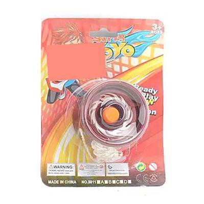 [JU8444] Yoyo de plástico, en blister, varios colores