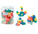 Bloques soft, 45 piezas, medianas, en bolsa