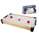 Tejo-hockey de mesa, de madera, sobre aire, 8AA, en caja