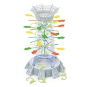 Juego de mesa, torre con palitos, juego de equilibrio, en caja