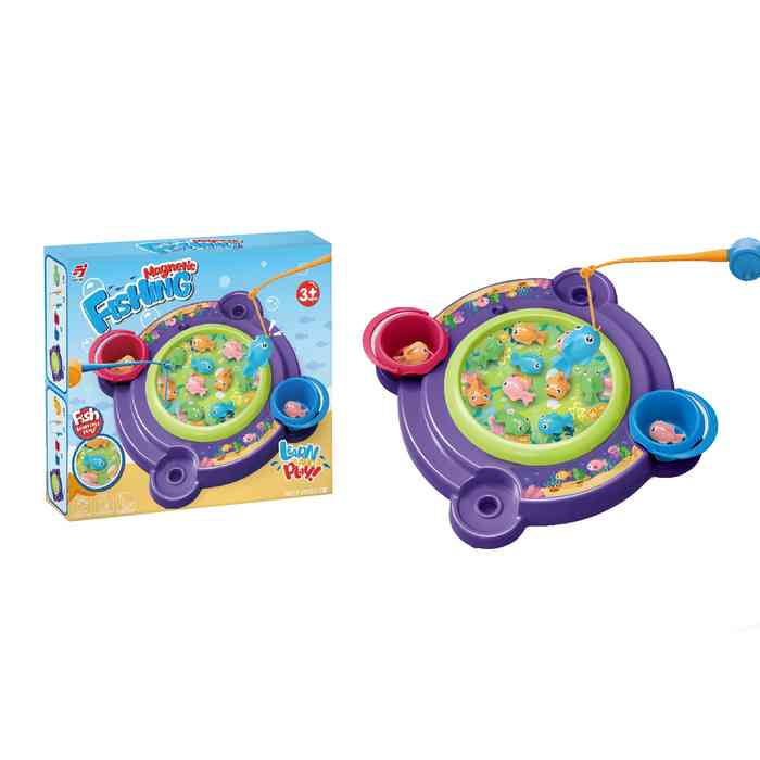 [JU8474] Juego de mesa, pesca, magnético, 2AA, en caja